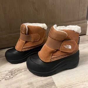The North Face Toddler Boots Size 8 Brown/Black